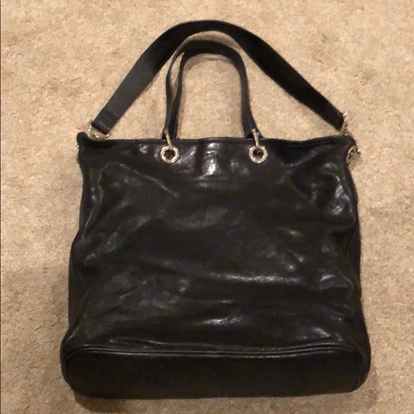Longchamp Black Leather shoulder/arm Bag - Picture 3 of 7